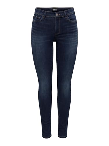 ONLY Damen Skinny Jeans Blau L/30