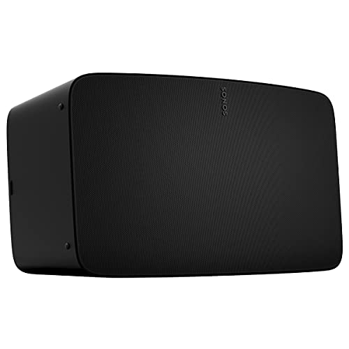 Sonos Five | HiFi Speaker mit WLAN, 3,5-mm-Eingang und Support für Streaming in High Resolution Audio - Schwarz