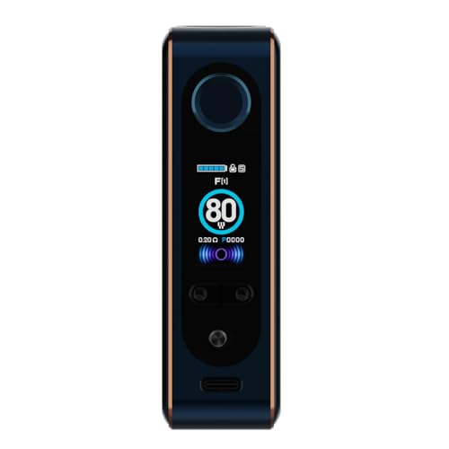 Vaporesso GEN SE Mod - 80W Box Mod Unterstützung 510 Gewinde Atomizer itank T Tank, DTL Vaping, Akku (nicht enthalten), 0,96 Zoll TFT-Bildschirm E-Zigarette Verdampfer kein Nikotin (Storm Blue)