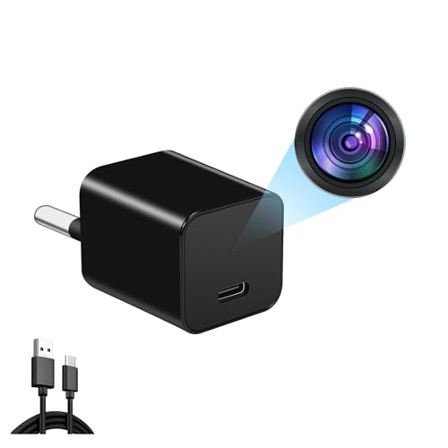 HD 1080P überwachungskamera,USB Mini Kamera,mit kontinuierlicher Aufnahme-/Bewegungserkennungsfunktion, geeignet für Sicherheitsüberwachung in Hausinnenräumen, Büros und anderen Szenarien, ohne Wi-Fi