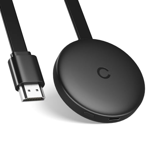 Wireless HDMI Adapter,2.4/5 GHz Miracast Wireless HDMI Dongle,1080P WiFi Miracast Adapter Dongle Display Dongle für DLNA/Airplay,Kompatibel mit/Smartphone/Laptop/PC/Monitor/TV/iOS/iPad