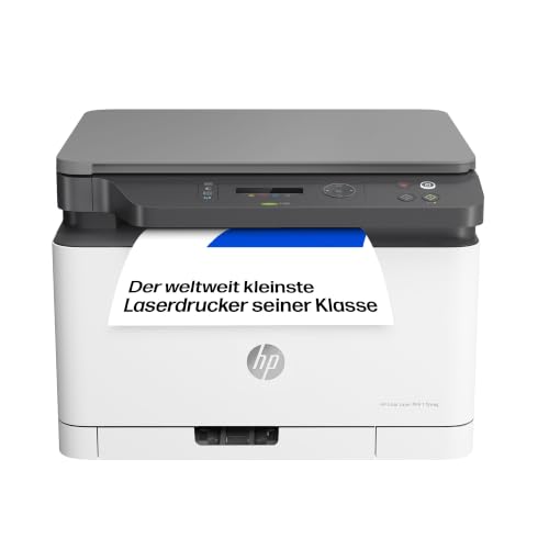 HP Color Laser MFP 178nwg Multifunktions-Farblaserdrucker, Drucken, Kopieren, Scannen, Wi-Fi, Ethernet, USB, Smart App