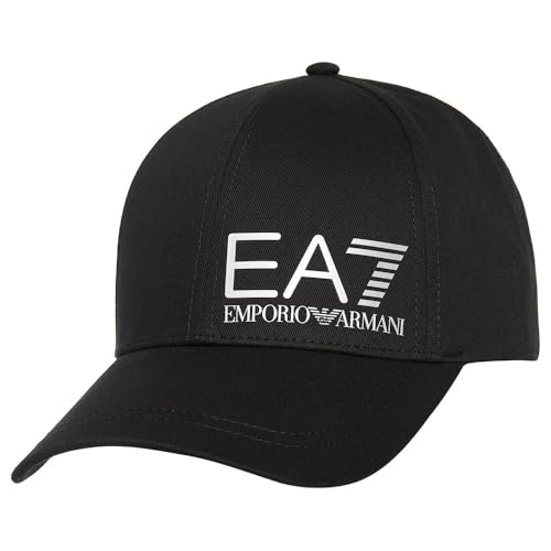 Cappello unisex Emporio Armani EA7 baseball hat black/ silver C25EA01 7X000005 AF11989 M