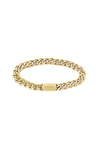 BOSS Jewelry Gliederarmband für Herren Kollektion CHAIN FOR HIM Gelbgold - 1580403M