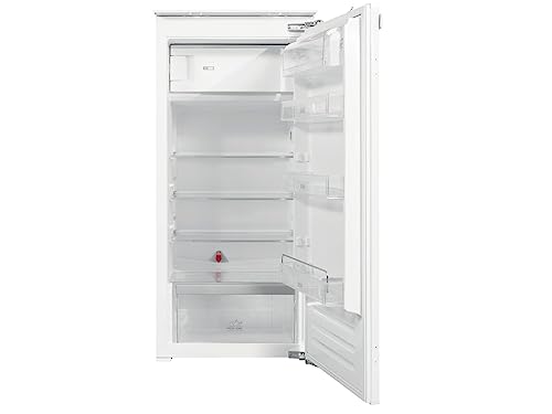 Bauknecht KSI 12GF2 Einbau-Kühlschrank mit Gefrierfach (Nische 122) / Gesamtnutzinhalt: 189 Liter/ Abtauautomatik im Kühlteil/Elektronische Steuerung über LED Display/Elektronische Temperaturregel