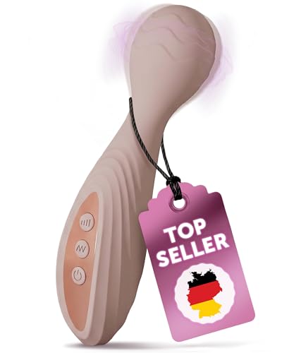 INTIMA SOIE Massagegerät Klitoris Stimulator & Auflegevibrator für Sie | Massagestab | Stimulation & Auflege Vibration für Frauen | Vibratorensets für Frauen | Sex Spielzeug für Paare | Magic Wand