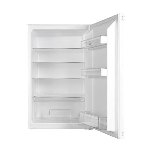 Amica Einbau‑Vollraum‑Kühlschrank Schlepptür‑Technik 880 mm Nische elektronische Steuerung Inverter‑Motor LED Beleuchtung 87,1 x 54 x 54 cm – Einbaukühlschrank