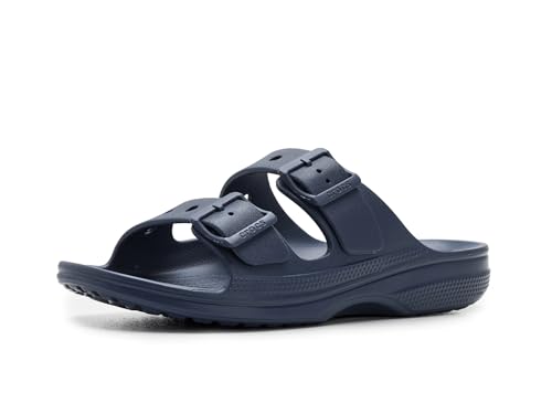 Crocs Saturday Sandal M Herren-Sandalen, flach, Marineblau, 44 EU, navy, 45/46 EU