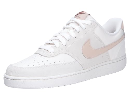 NIKE Damen W Court Vision LO Sneaker, Phantom Fossil Stone Light Bone, 39 EU