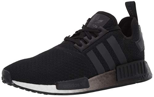 adidas Originals Damen NMD_R1 Turnschuh, Schwarz/Schwarz/Weiß, 38 EU