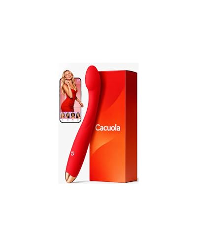 Cacuola1 Vibrator Dildo, Präzise G Punkt & Anal Anwendung Vibratorenset für Frauen Männer, 90° Flexibel Leise & Leistungsstark Sex Spielzeug für die Frau, 10 Modi Vibration für Frauen ，Dilatatoren