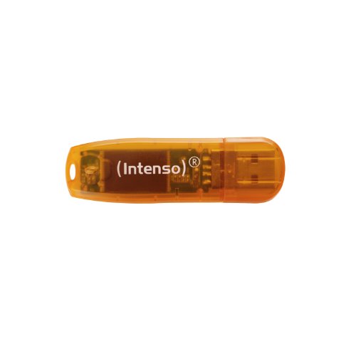 Intenso Rainbow Line 64 GB USB-Stick USB 2.0 Orange