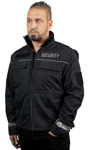 PRODEF® Softshell-Jacke Mod. Security, für Polizei & Sicherheitsdienste, Farbe: anthrazit, Größe: M