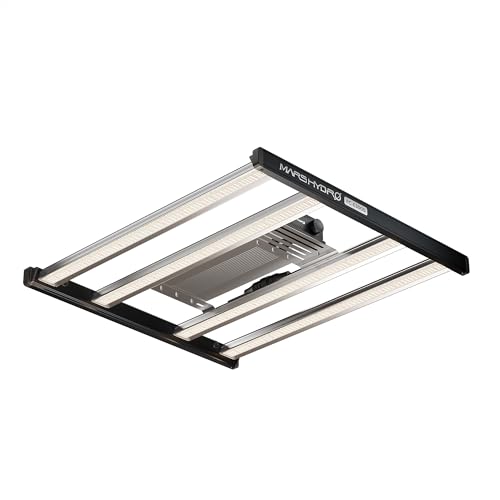 MARS HYDRO 2026 Neue E3000 300W LED Grow Light, 90x90CM Full Spectrum Pflanzenlampe LED, Grow Light Bar für Veg Bloom Blüte, Erreicht 2,8 µmol/J