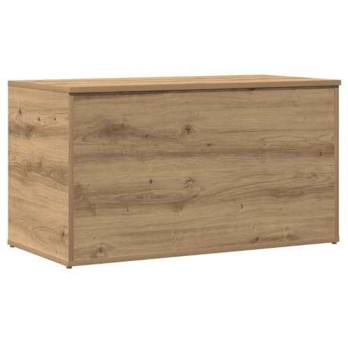 vidaXL Aufbewahrungstruhe Artisan-Eiche 84x42x46 cm Holzwerkstoff