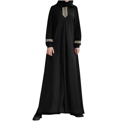 Abaya Damen Gebetskleidung Für Frauen, Muslimische Kleidung Frauen Muslimische Kleider Namaz Elbisesi Gebetskleid Islamische Abayas Arabische Kleidungs Kaftan Ramadan Kleidung Hijab Kleid Mit Gürtel