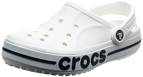 Crocs Unisex Erwachsene Bayaband Clog Clog, White/Navy, 41/42 EU