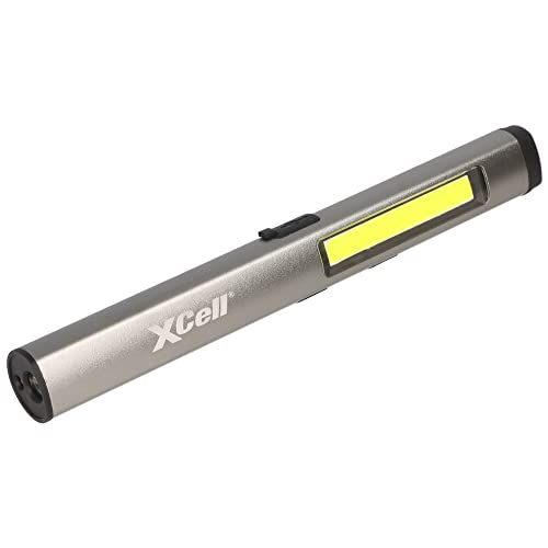 XCell ESEN179 Stiftlampe Penlight mit wiederaufladbarem Akku, 165 mm
