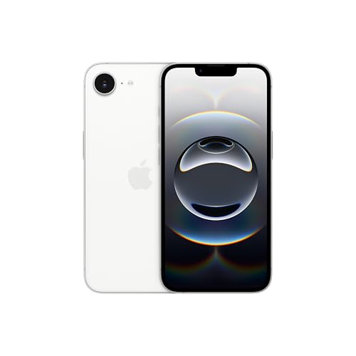 Apple iPhone 16e 256 GB: Entwickelt für Apple Intelligence, A18 Chip, Gigantische Batterielaufzeit, 48 MP Fusion Kamera, 6,1'' Super Retina XDR Display, Weiß