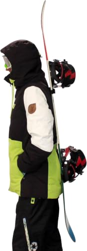 Wantalis Snowboardträger, Schwarz, M/L