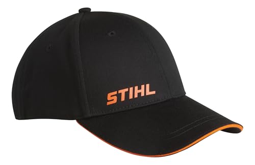 Stihl Baseballmütze Baseballmütze, Schwarz, one fits All, 0464 015 0030