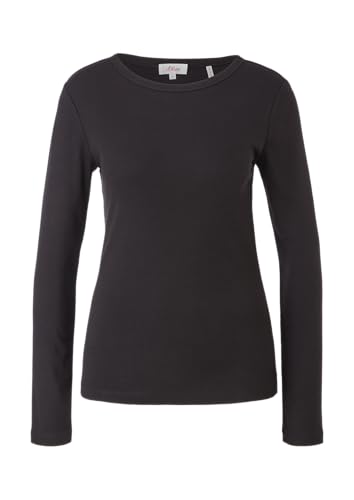 s.Oliver Damen 2130091 T-Shirt, 9999 schwarz, 36