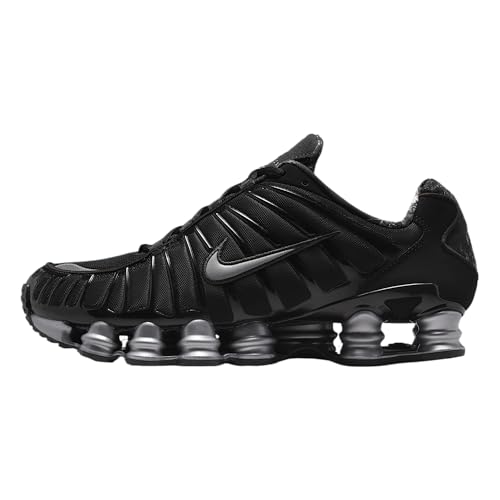 Nike Shox TL Herrenschuhe (Black/Metallic Cool Grey/Dark Smoke Grey), Schwarz/Metallic Cool Grey/Dark Smoke Grey, 10