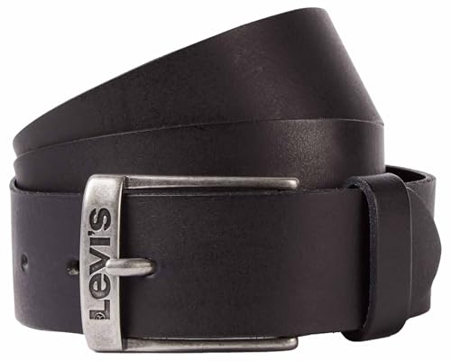 Levi's Herren NEW DUNCAN Gürtel, Schwarz (Black), 90
