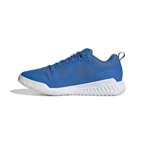 Adidas Herren Court Team Bounce 2.0 Shoes, Bright Royal/Cloud White/Cloud White, 44 2/3 EU