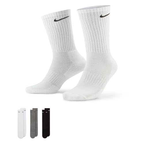 Nike Herren Everyday Cushioned Trainingssocken, Multi-Color, M EU