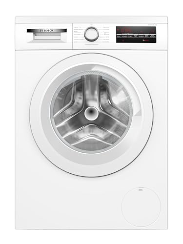 Bosch WUU28T22, Serie 6, Frontlader Waschmaschine, 9 kg, 1400 UpM, Unterbaufähig, SpeedPerfect, Maximale Energie- und Wasserersparnis, Nachlegefunktion, besonders hygienisch, AquaStop