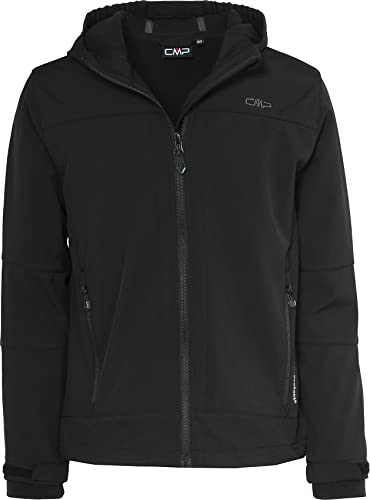 CMP - Kinderjacke mit fester Kapuze, Schwarz, 140