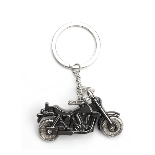 Tranbath Mini Motorrad Schlüsselanhänger, Cooles Motorrad Zubehör und Deko für Biker, und Mofa Liebhaber, Schutzengel Anhänger, Geschenkideen für Frauen, Geburtstagsgeschenke Freundinnen