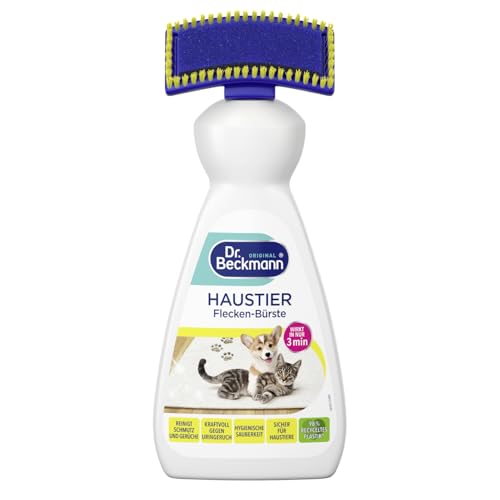 Dr. Beckmann Haustier Flecken-Bürste Reinigt Haustierschmutz, sogar Urin 650 ml