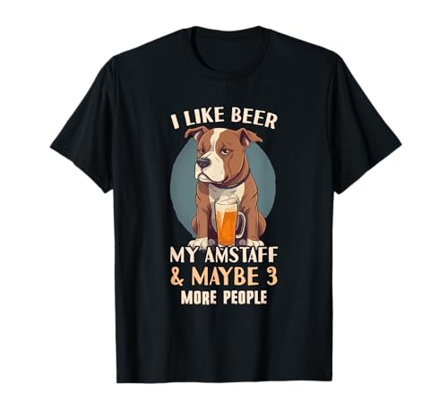 Amstaff Outfit Men - Amstaff Party Design & Amstaff Dad T-Shirt