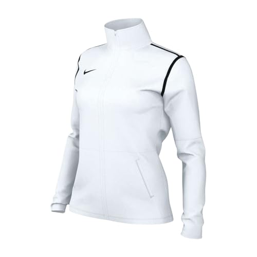 Nike FJ3024-100 W NK DF PARK20 TRK JKT K R Jacket Damen WHITE/BLACK/BLACK Größe M