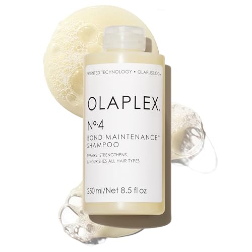 Olaplex No 4 Bond Maintenance Shampoo, Repariert, Stärkt Und Pflegt Alle Haartypen, Verleiht Glanz Und Hinterlässt Ein Weiches Haargefühl, 250ml