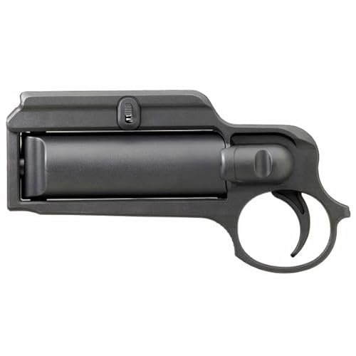 Umarex T4E Home Defense HDR 50 Launcher für Walther Pfefferkartuschen, Schwarz, CO2, 101 Gramm, 0.5 Caliber, Metallrahmen, Legierter Stahllauf, Pfefferkartuschen-Launcher