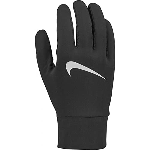 Nike Herren 9331/67 Lightweight Technologie Running Handschuhe, 082 Black/Silver, XL