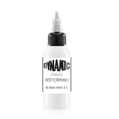 DLDN01 Tinte, Tattoo-Tinte, weiße Tattoo-Tinte, Ultra-Weiße Tinte, geeignet für die Verwendung mit Tinte jeder anderen Farbe (30 ml)