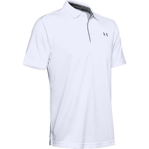 Under Armour Herren Tech, atmungsaktives Poloshirt, komfortables und kurzärmliges Sportshirt mit loser Passform