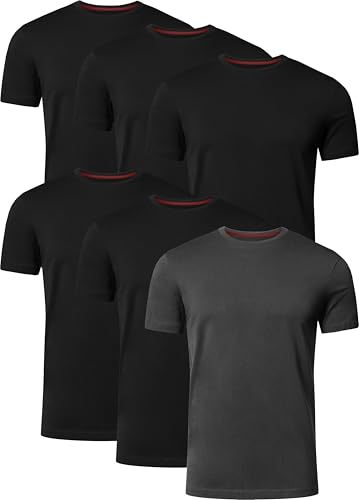 FULL TIME SPORTS T Shirt Herren 6er Pack Tshirt FTS-634-PACK-T4-L