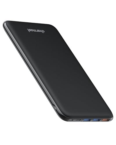 Charmast Power Bank, Slim Powerbank 26800mAh mit 4 Ausgängen & 3 Eingänge, USB C In & Out Externe Handyakkus Kompatibel mit iPhone 17/16/15/14/13/12 Pro Max Plus iPad Samsung Ultra Switch Tablet