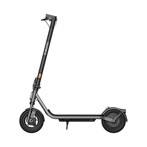 Xiaomi Elektroroller 6 Lite, zugelassen für öffentliche Straßen, 25,4 cm (10 Zoll) Reifen mit Kamera, Akku 216 WH, 25 km Reichweite, 300 W Motor, Federung, Blinker, IPX4, LED-Display