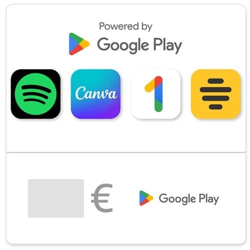 Google Play Gutschein - €15 - Google Play Promo - per E-Mail
