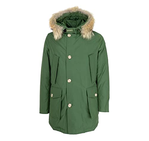 WOOLRICH Arctic Parka mit abnehmbarem Fell CFWOOU0482MRUT0001 WAG Grün Größe XL, Siehe Foto, XL