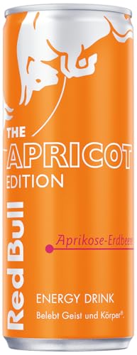 Red Bull Energy Drink, Aprikose-Erdbeere, EINWEG (1 x 250 ml)