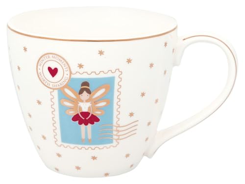 GreenGate Mug Cindarella Xmas White