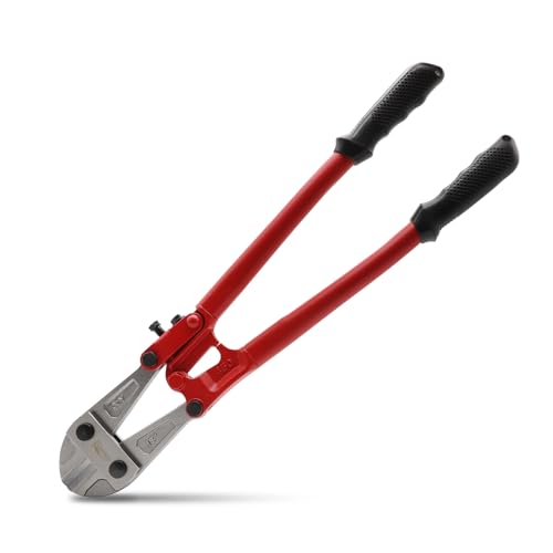 HOUSERAN Bolzenschneider 45,7 cm – Schwerlast-Drahtschneider für Zäune, Ketten, Schrauben und Schlösser, Metallschneider, Bowdenzugschneider