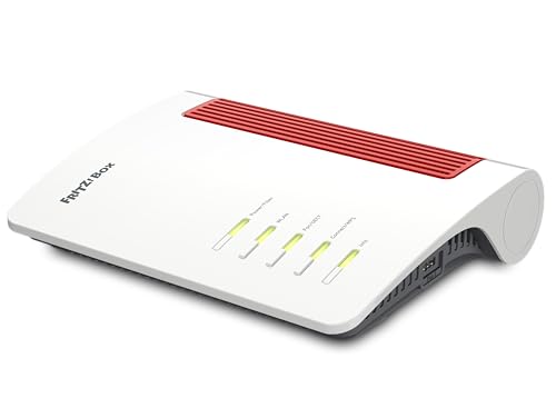 FRITZ!Box 5690 | Glasfaser-Router für den AON- oder GPON-Anschluss | Wi-Fi 7 bis 6.448 MBit/s | WLAN Mesh | höchster Sicherheitsstandard | schnelle Einrichtung | 2,5-Gigabit-WAN/LAN | Made in Europe